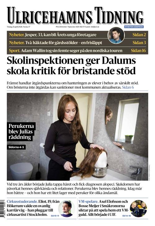 Ulricehamns Tidning 21.4.2026