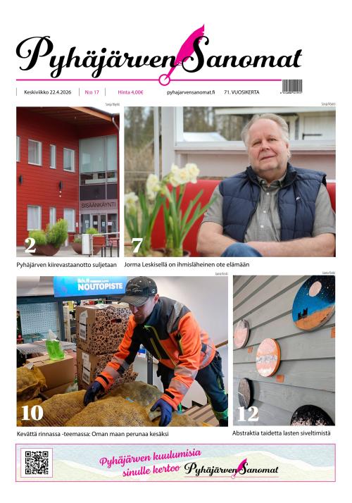 Pyhäjärven Sanomat 22.4.2026