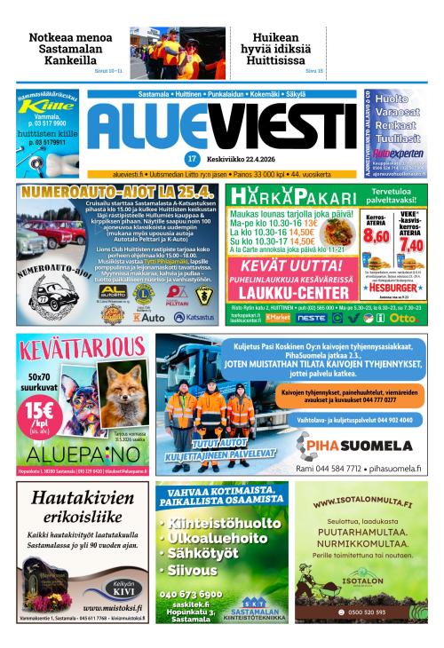 Alueviesti 22.4.2026