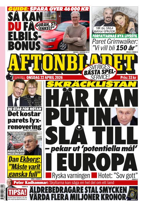 Aftonbladet 22.4.2026