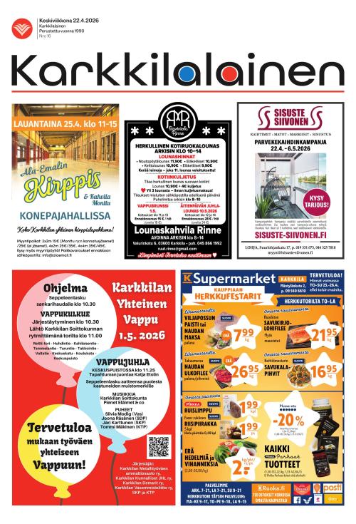 Karkkilalainen 22.4.2026