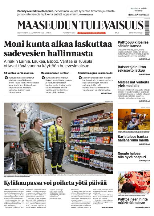 Maaseudun Tulevaisuus 22.4.2026