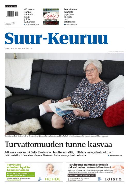 Suur-Keuruu 22.4.2026