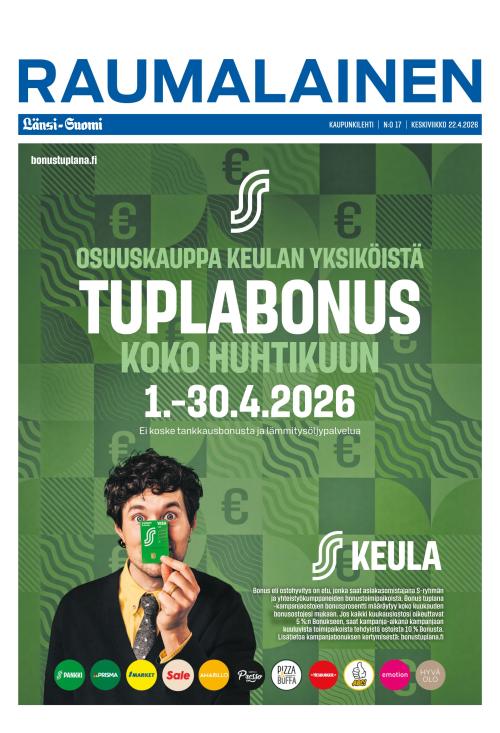 Raumalainen 22.4.2026