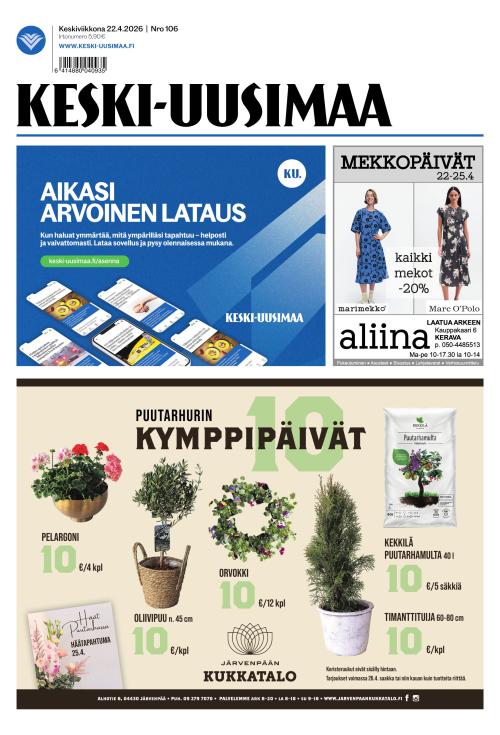 Keski-Uusimaa 22.4.2026