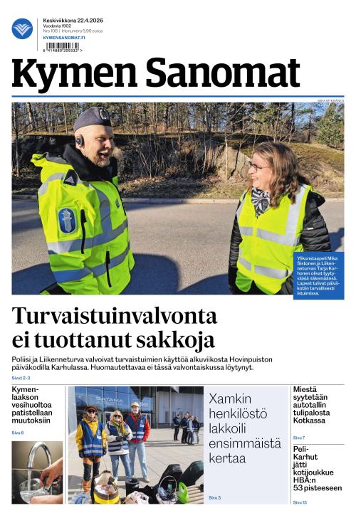 Kymen Sanomat 22.4.2026