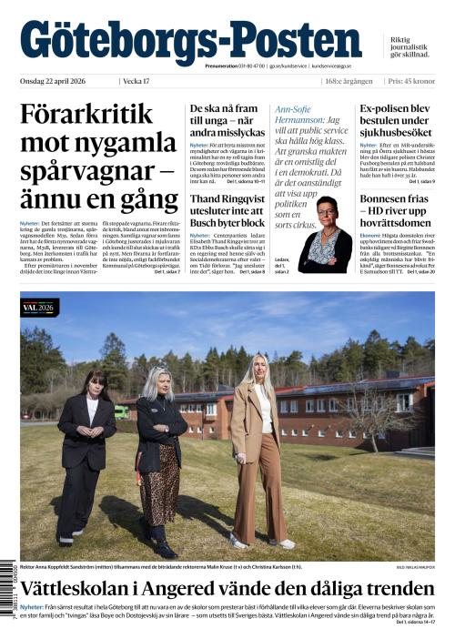 Göteborgs-Posten 22.4.2026