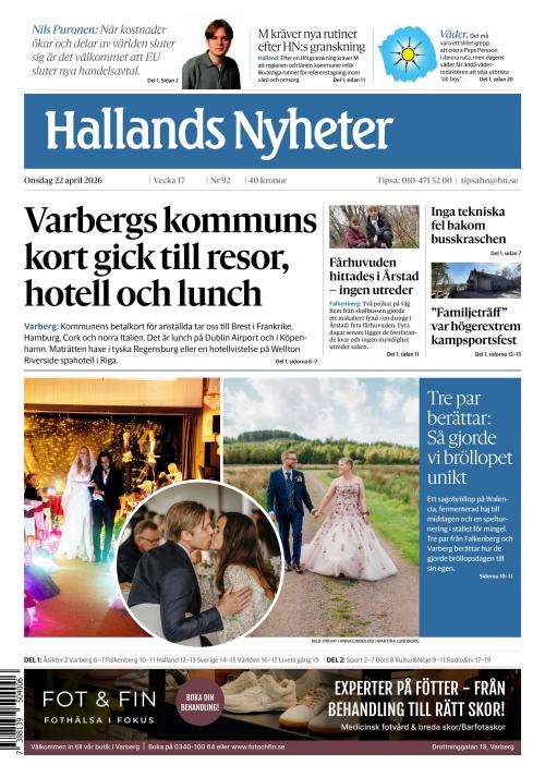 Hallands Nyheter 22.4.2026