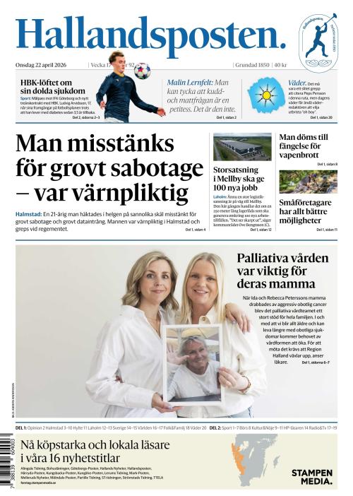 Hallandsposten 22.4.2026