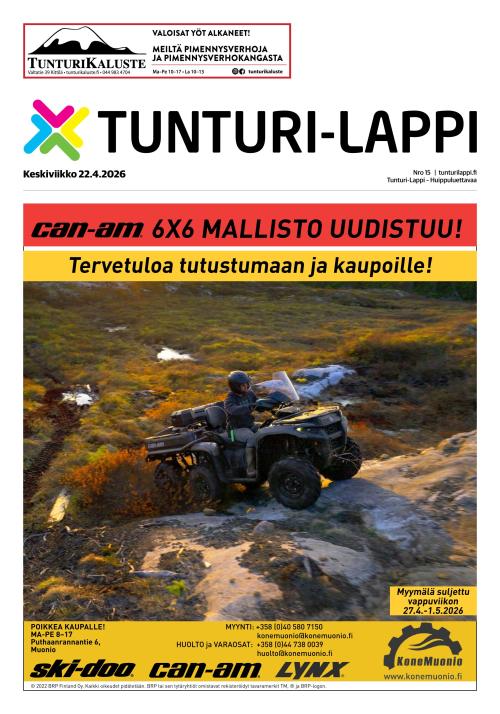 Tunturi-Lappi 22.4.2026