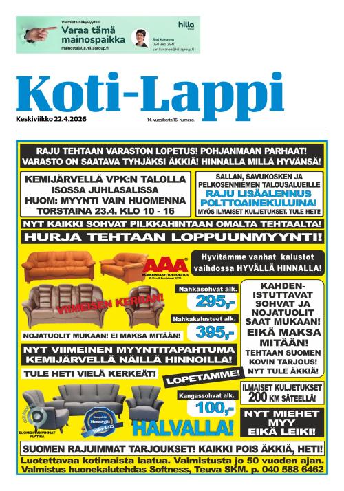 Koti-Lappi 22.4.2026