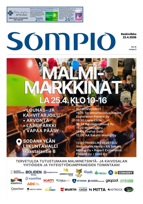 Sompio 22.4.2026