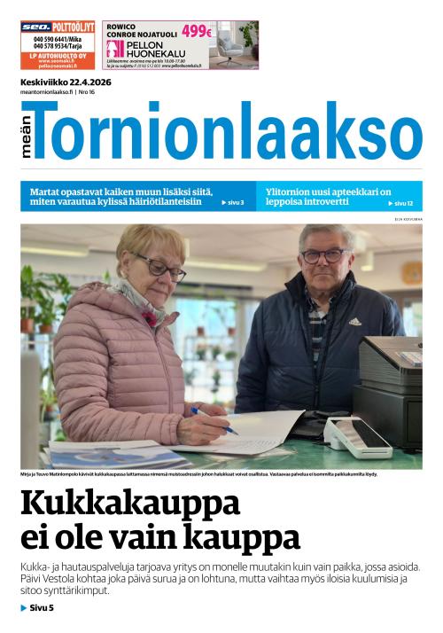 Meän Torniolaakso 22.4.2026