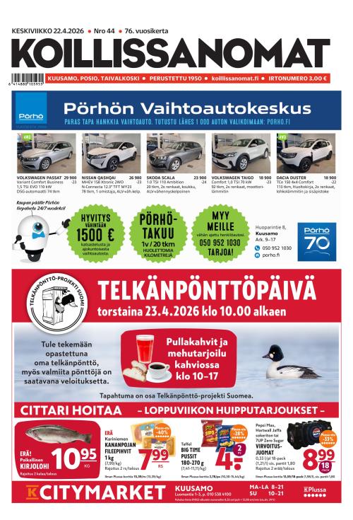 Koillissanomat 22.4.2026