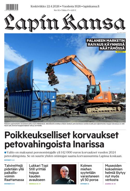 Lapin Kansa 22.4.2026