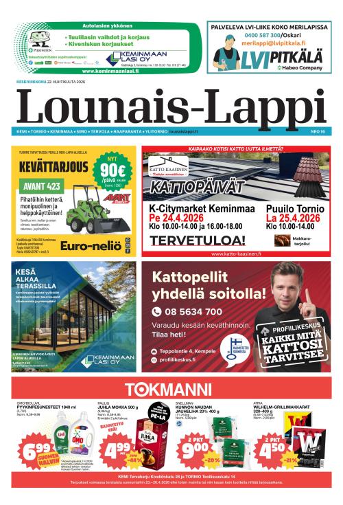 Lounais-Lappi 22.4.2026