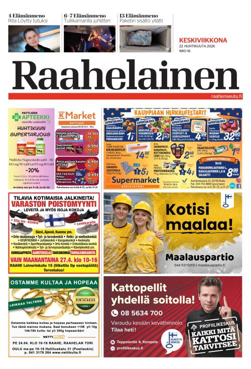 Raahelainen 22.4.2026