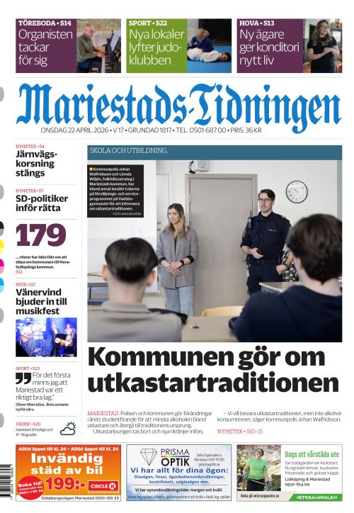 Mariestads-Tidningen 22.4.2026
