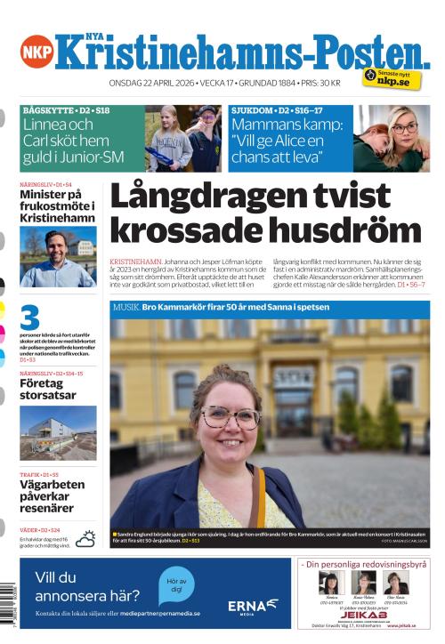 Nya Kristinehamns-Posten 22.4.2026