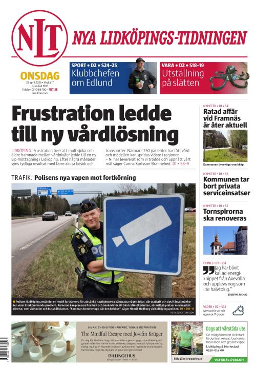 Nya Lidköpings-Tidningen 22.4.2026