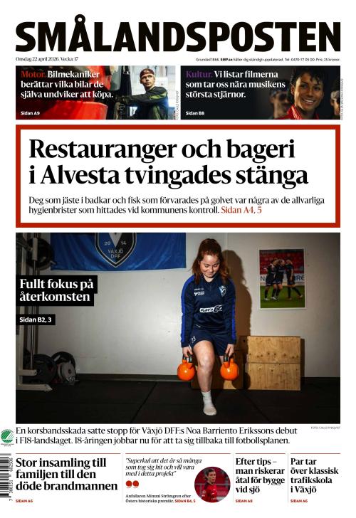 Smålandsposten 22.4.2026