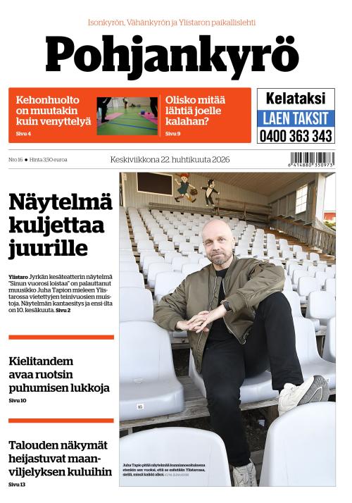Pohjankyrö-lehti 22.4.2026