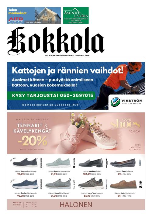 Kokkola-lehti 22.4.2026