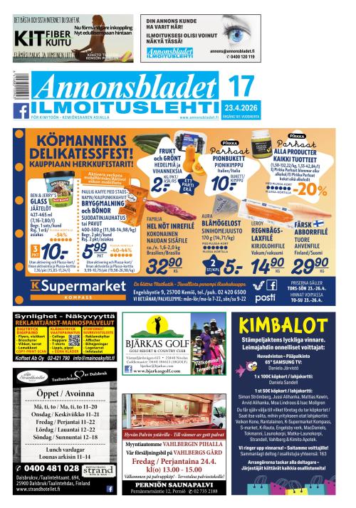 Annonsbladet 23.4.2026