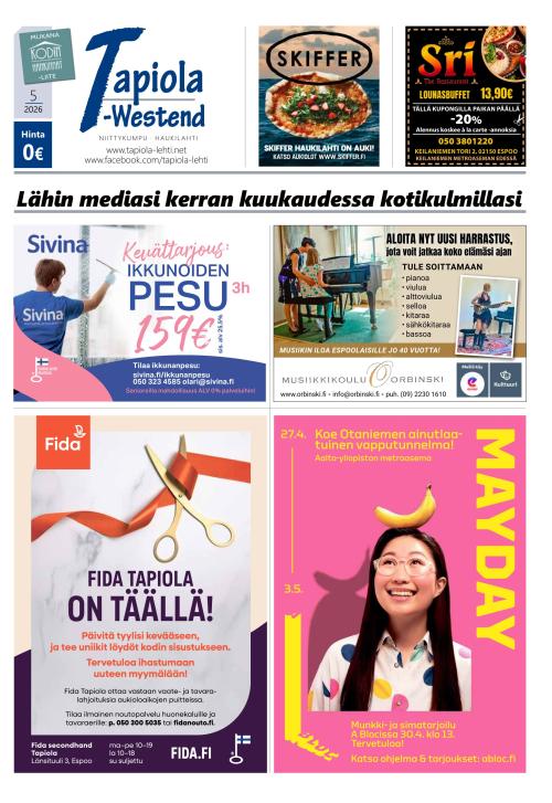 Tapiola-Westend 23.4.2026