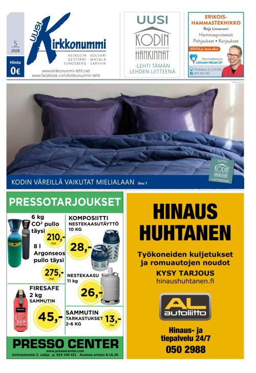 Kirkkonummi-lehti 23.4.2026