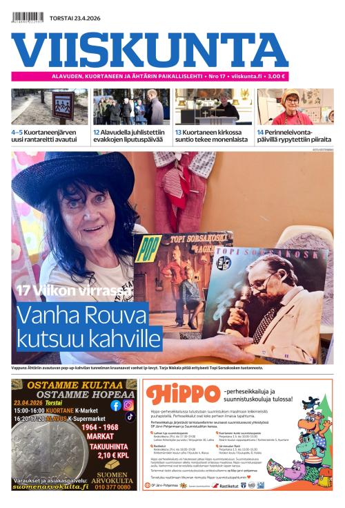 Viiskunta 23.4.2026