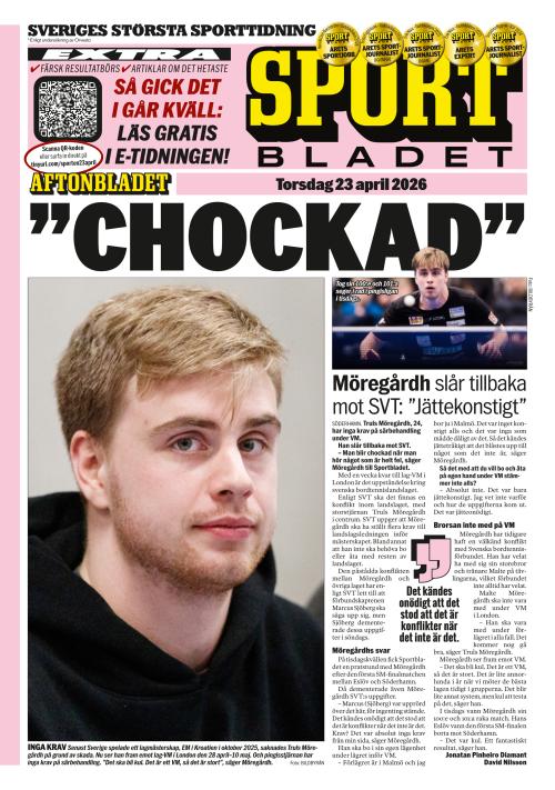Aftonbladet Sportbladet 23.4.2026