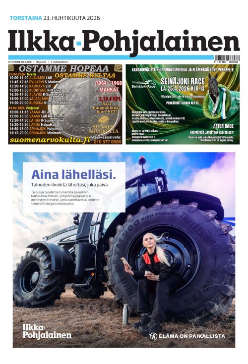 Ilkka-Pohjalainen 23.4.2026