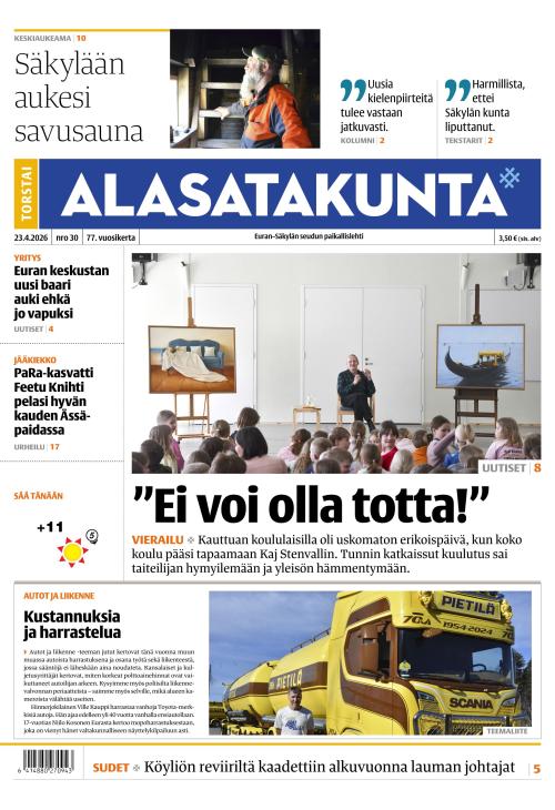 Alasatakunta 23.4.2026