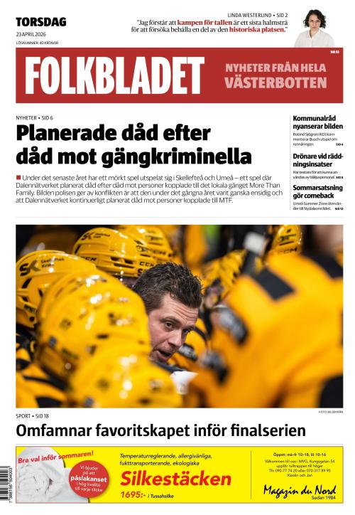 Folkbladet (Västerbotten) (SE) 23.4.2026