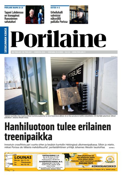 Porilaine 23.4.2026