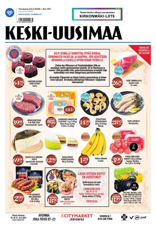 Keski-Uusimaa 23.4.2026