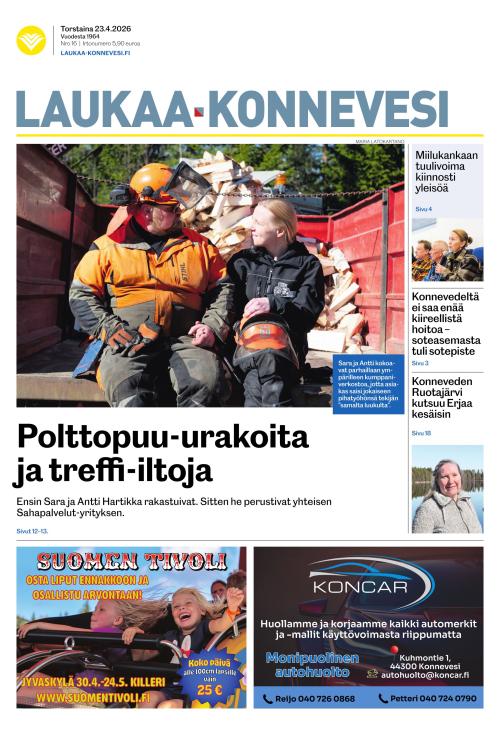 Laukaa-Konnevesi 23.4.2026