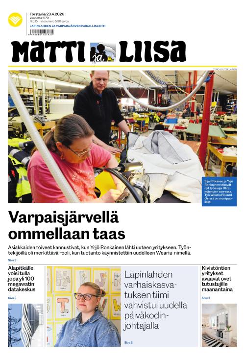 Matti ja Liisa 23.4.2026