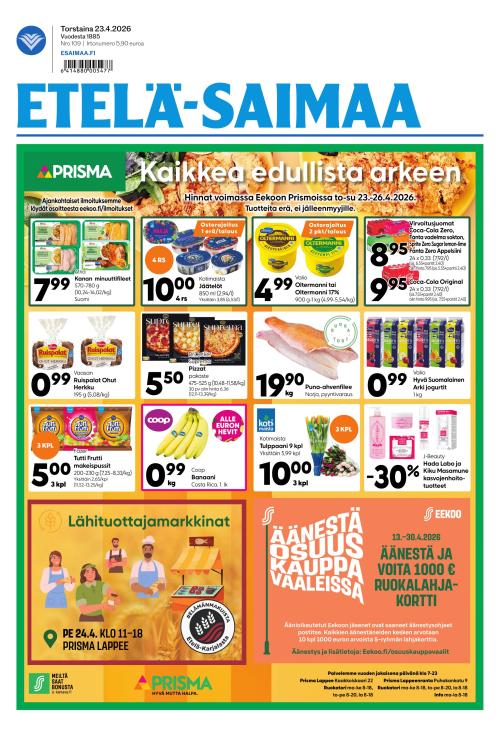 Etelä-Saimaa 23.4.2026