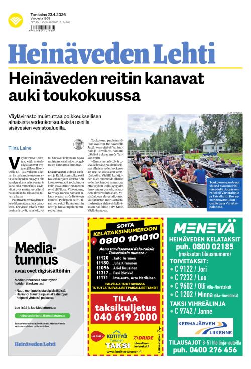 Heinäveden lehti 23.4.2026