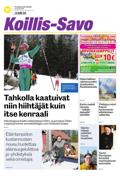 Koillis-Savo 23.4.2026