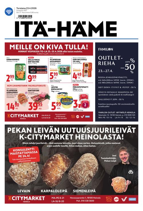 Itä-Häme 23.4.2026