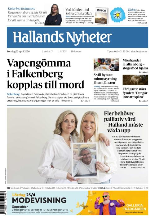 Hallands Nyheter 23.4.2026