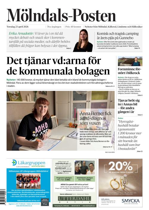 Mölndals-Posten 23.4.2026