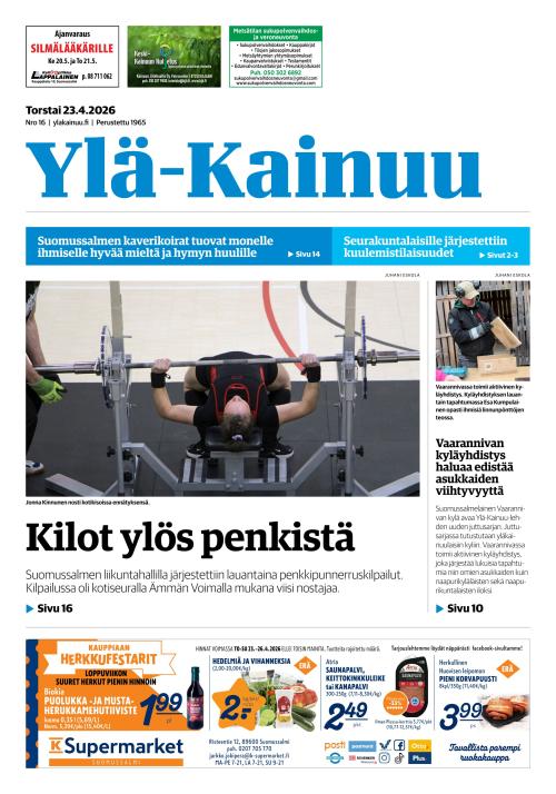 Ylä-Kainuu 23.4.2026