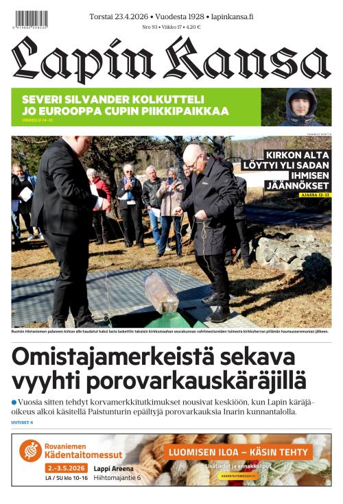 Lapin Kansa 23.4.2026
