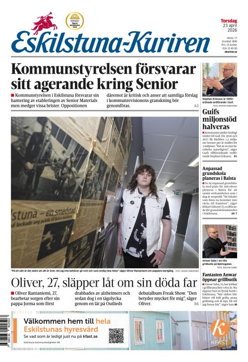 Eskilstuna-Kuriren 23.4.2026