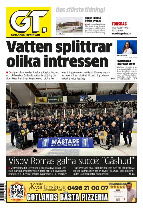 Gotlands Tidningar 23.4.2026