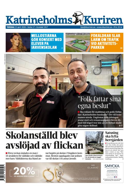 Katrineholms-Kuriren 23.4.2026